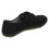 (UK 6, Black) Mens Spot On Flat Casual Plimsolls 4