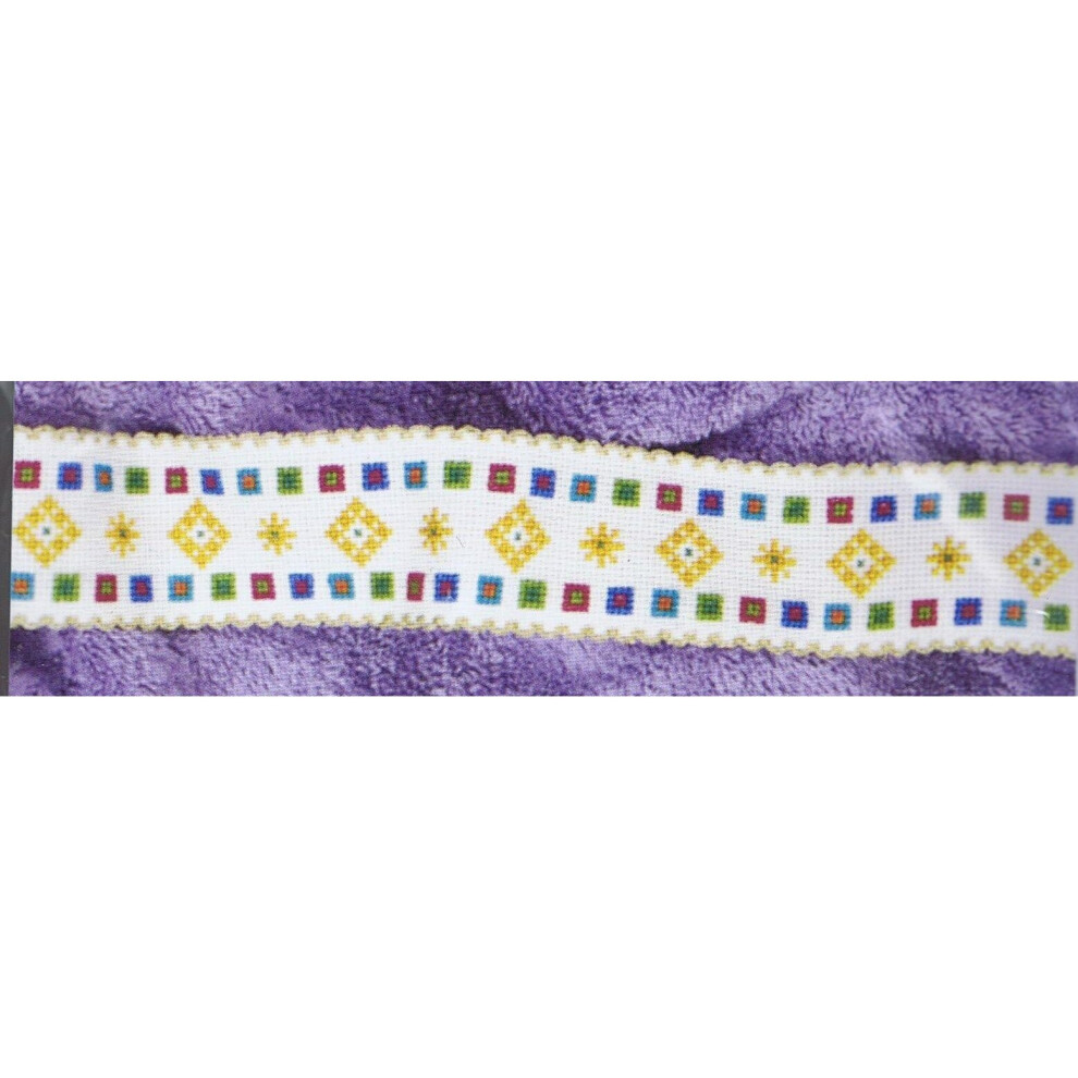 Dmc Lights Aida Band Cross Stitch Kit - 2" X 21" Gold