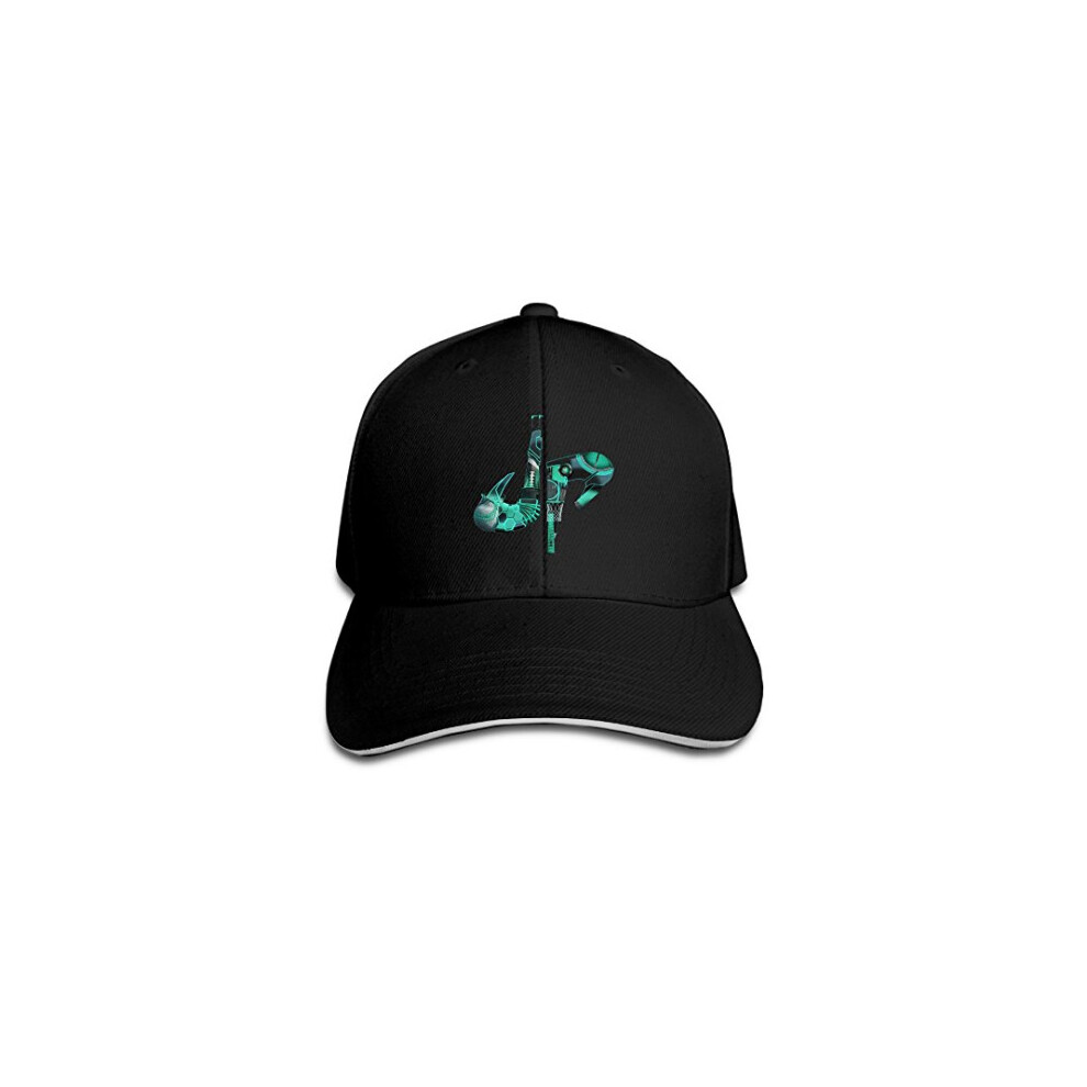 DP Dude Perfect Logo Plain Adjustable Snapback Hats Caps Black