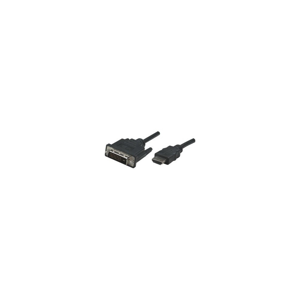 Manhattan 322782 Dvi-D/Hdmi Video Cable For Video Device Hdtv Lcd Tv Plasma 322782 766623322782