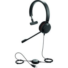 Jabra Evolve 30 Ii Wired Mono Headset Over-The-Head Supra-Aural Mini-Phone 5393-823-309
