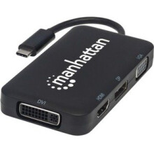 Manhattan 152600 Usb Type C Docking Station for Monitor/Projector Hdmi Dvi 152600