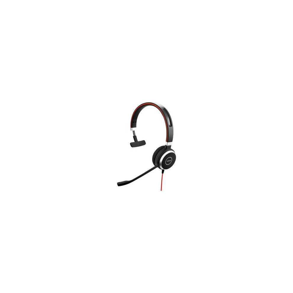 Jabra Evolve 40 Uc Wired Mono Headset Over-The-Head Supra-Aural Usb Type C 6393-829-289 5706991021530