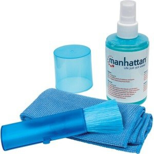 Manhattan 421027 Cleaning Kit for Display Screen Notebook Handheld Device K 421027