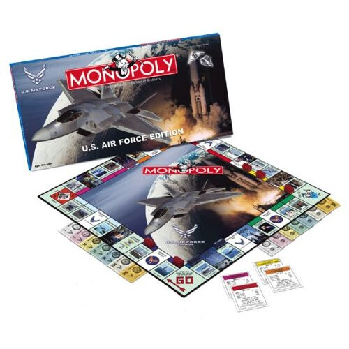 Monopoly USAopoly U.S. Air Force Edition Monopoly Board Game