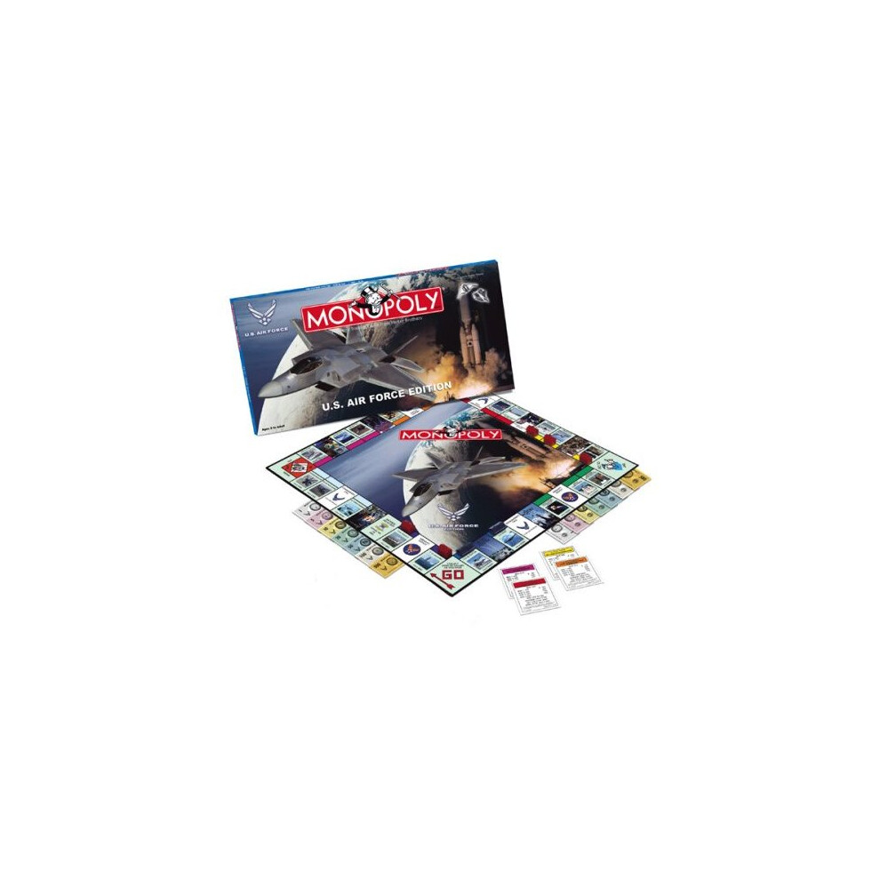 USAopoly U.S. Air Force Edition Monopoly Board Game