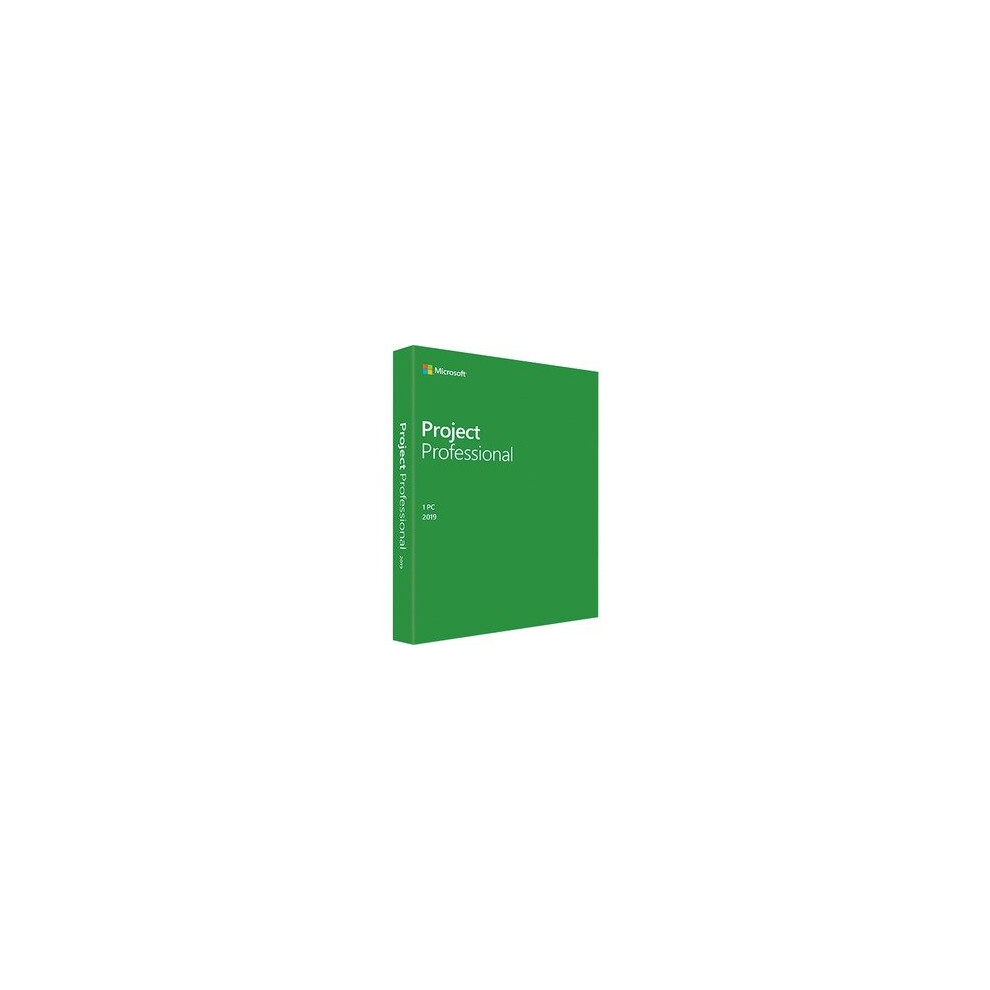 Microsoft Project 2019 Professional For Windows 10 Box Pack 1 Pc Medialess H30-05763