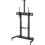 Supporto mobile - NEWSTAR - PLASMA-M1950E - Altezza regolabile 128-160 cm - Per schermi fino a 100" - Nero 1