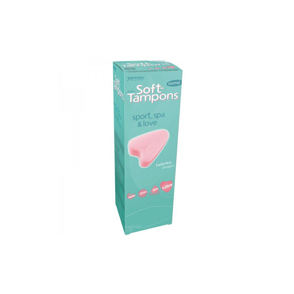 Joy Division Original Soft Tampons - 10 Pieces - Comfortable, High Absorption For Swim/Sport; Discreet For Sex During Menstruation | Code 3500003521