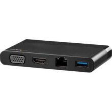 StarTech.com Adaptateur multiport AV numérique avec sorties vidéo HDMI et VGA - USB-A (DKT30CHVCM)