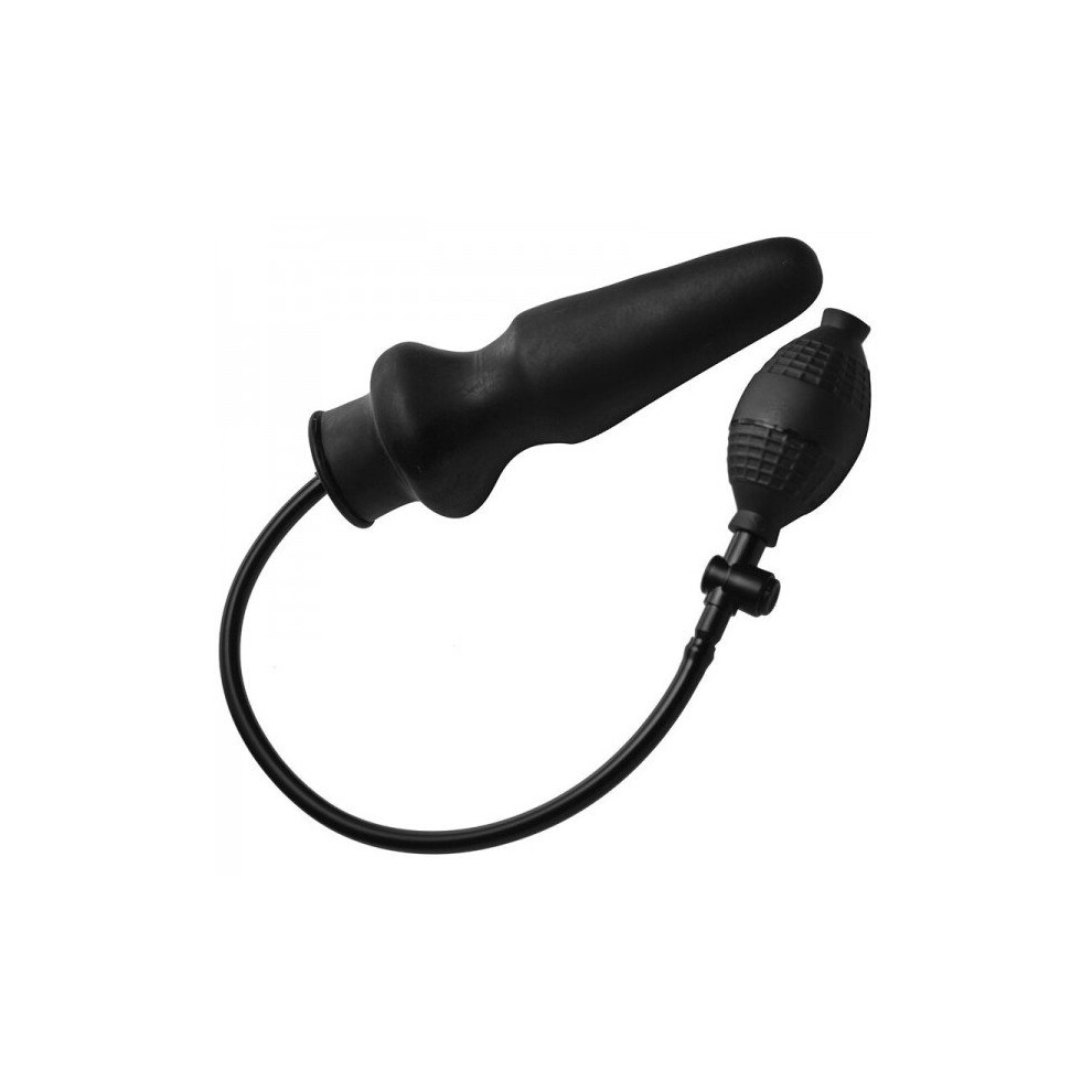 Master Series Expand Xl Butt Plug Ms-Ad782 - Inflatable Anal Toy With Pump, 8-Inch Circumference