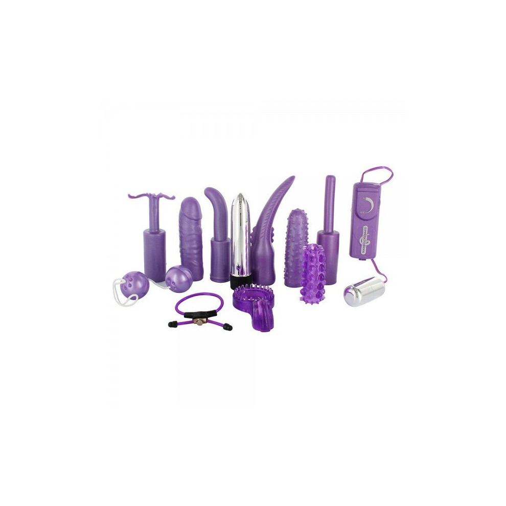 Dirty Dozen Sex Toy Kit Purple