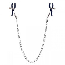 Squeeze And Please Nipple Clamps With Chain