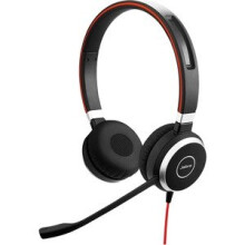 Jabra Evolve 40 Ms Wired Stereo Headset Over-The-Head Supra-Aural 32 Ohm 15 6399-823-189