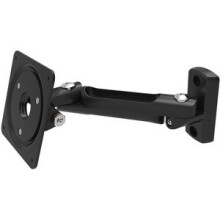 Compulocks Swing Arm VESA Wandbevestiging Zwart Bevestigingsset (zwenkarm) voor tablet staal zwart onder het bureau, Hoek van de muur…
