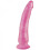 Basix Slim 7 Inch With Suction Cup Pink Dildo 1