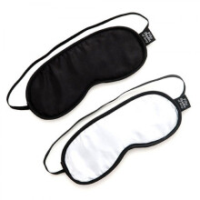 Fifty Shades Of Grey No Peeking Soft Twin Blindfold Set