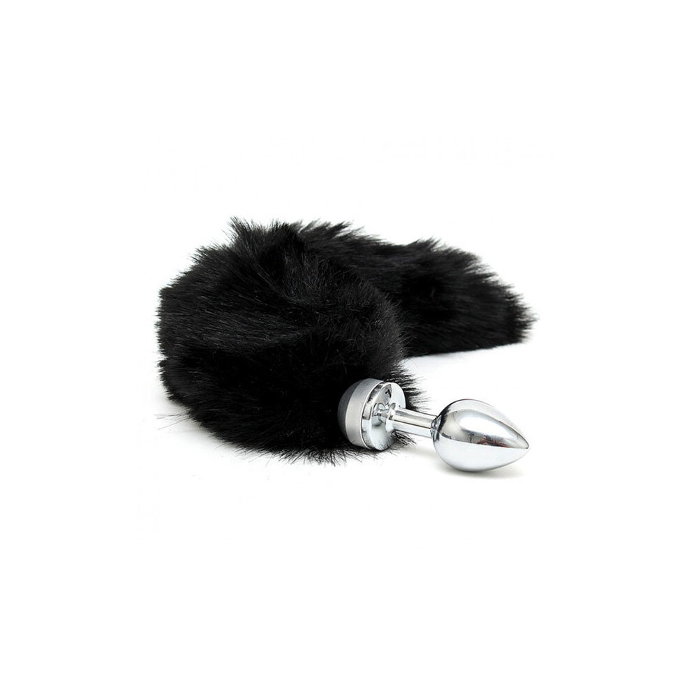 Small Butt Plug With Black Tail