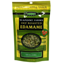 Seapoint Farms, Trocken geröstete Edamame, Wasabi, 3,5 Unzen (99 g)