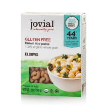 Jovial BWA89147 Gluten-Free Brown Rice Pasta Elbows - Gourmet Pasta