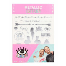 Depesche Lisa & Lena J1MO71 Metallic Temporary Tattoos