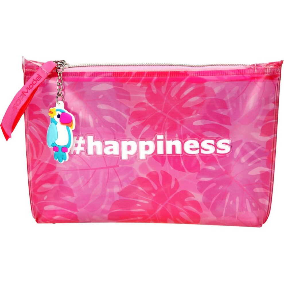 Depesche Pink Topmodel Beauty Bag Tropical