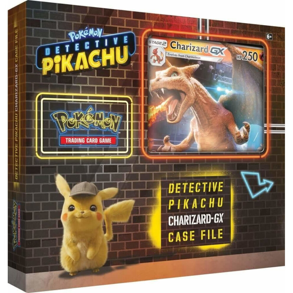 Pokemon Detective Pikachu Charizard-GX Case File