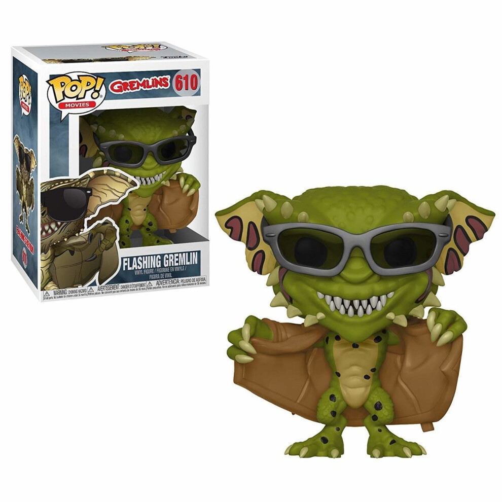 Funko Gremlins 2- Pop! Horror Flashing Gremlin + Pop Protector