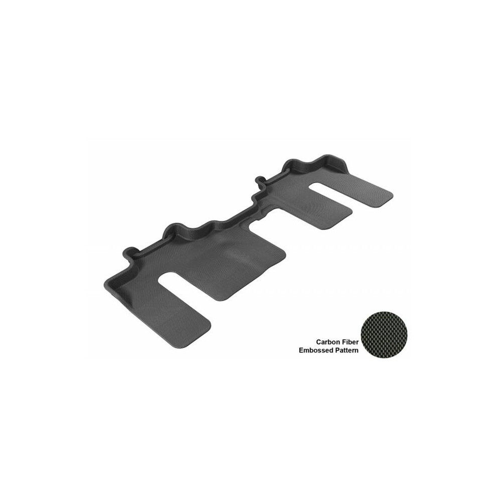 3D Maxpider L1mz01721509 Mazda Cx-9 2007-2013 Kagu R2 Floor Mat Black 842132006891