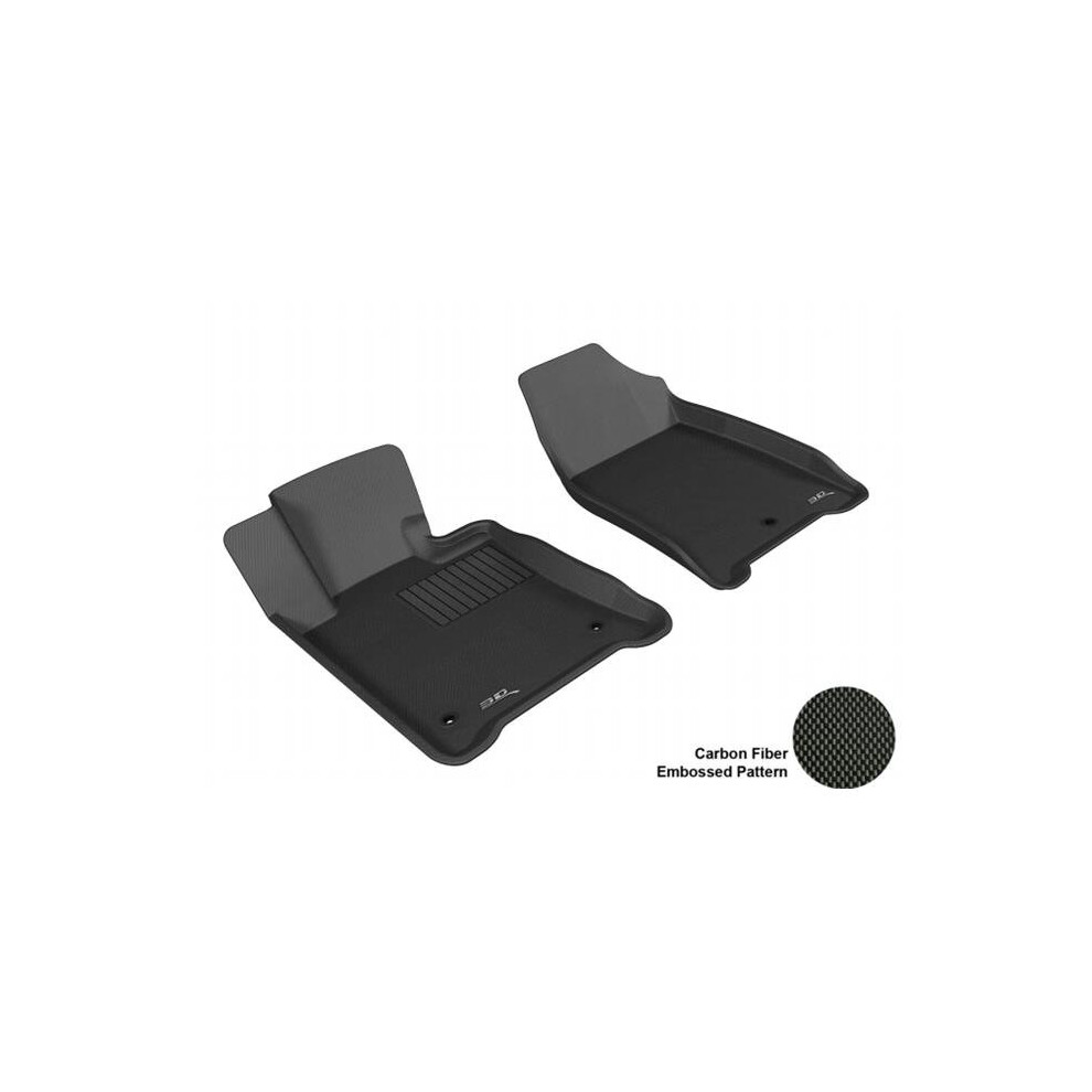 3D Maxpider L1ac00311509 Acura Tl 2009-2014 Kagu R1 (Fwd Only) Floor Mat Black 842132000110