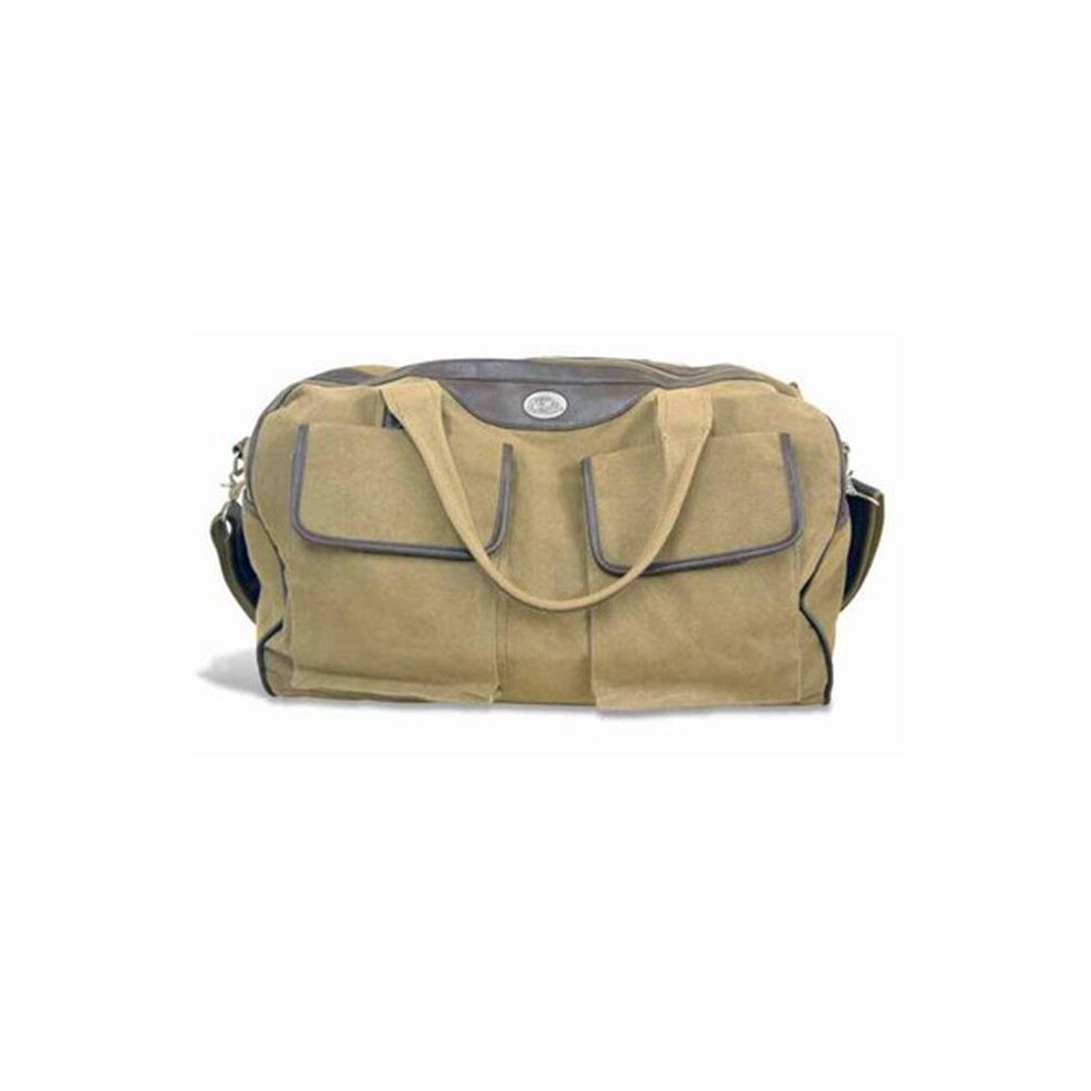 ZeppelinProducts UMS-BWX1-KHK OLE Miss Duffel Bag Waxed Canvas, 21 x 15 x 12-image-OPC-PYHB9W-NEW