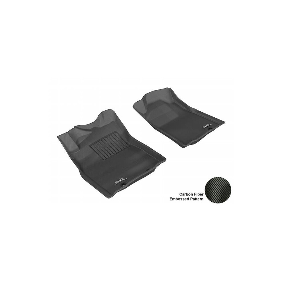 3D Maxpider L1ty09111509 Toyota Tacoma 20122014 Regular Cab/ Access Cab Kagu R1 (Post, A/T Only) Floor Mat Black 842132007133