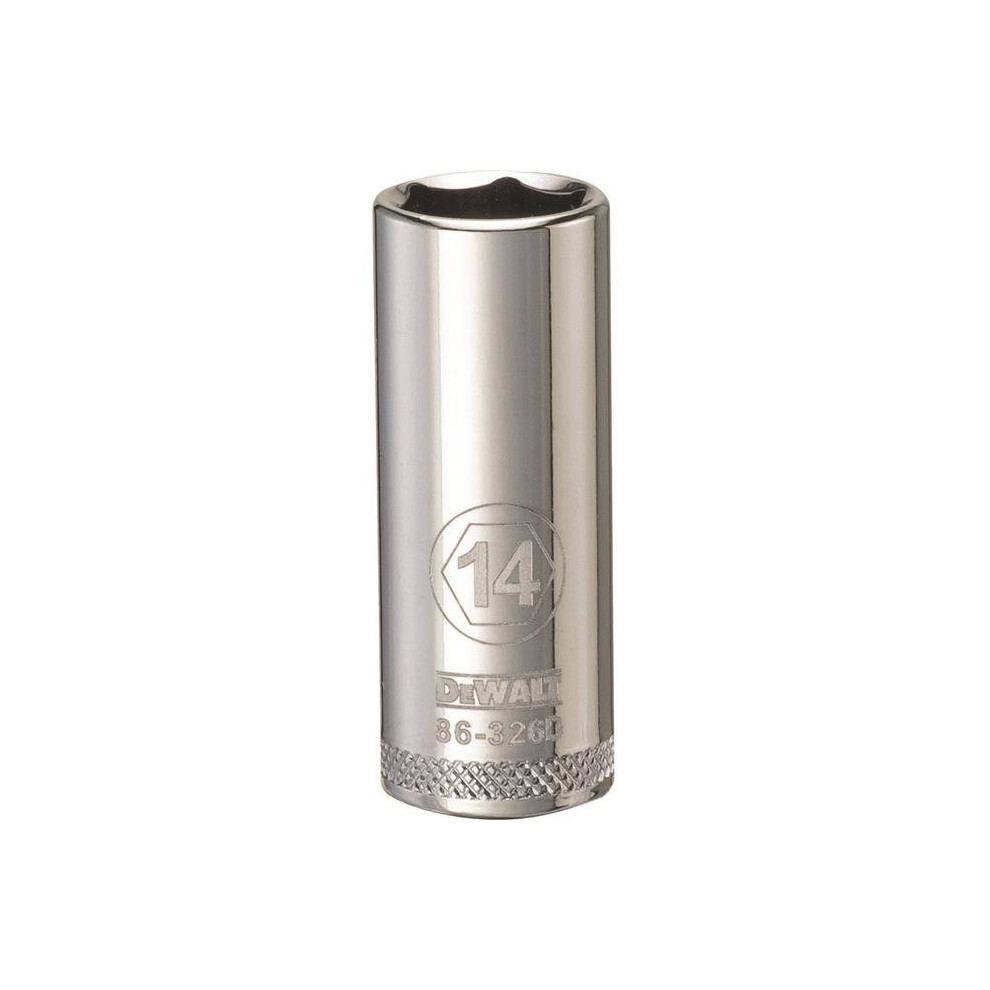 Totalturf 14Mm Deep Socket - 0.37 In. Drive 0.37In