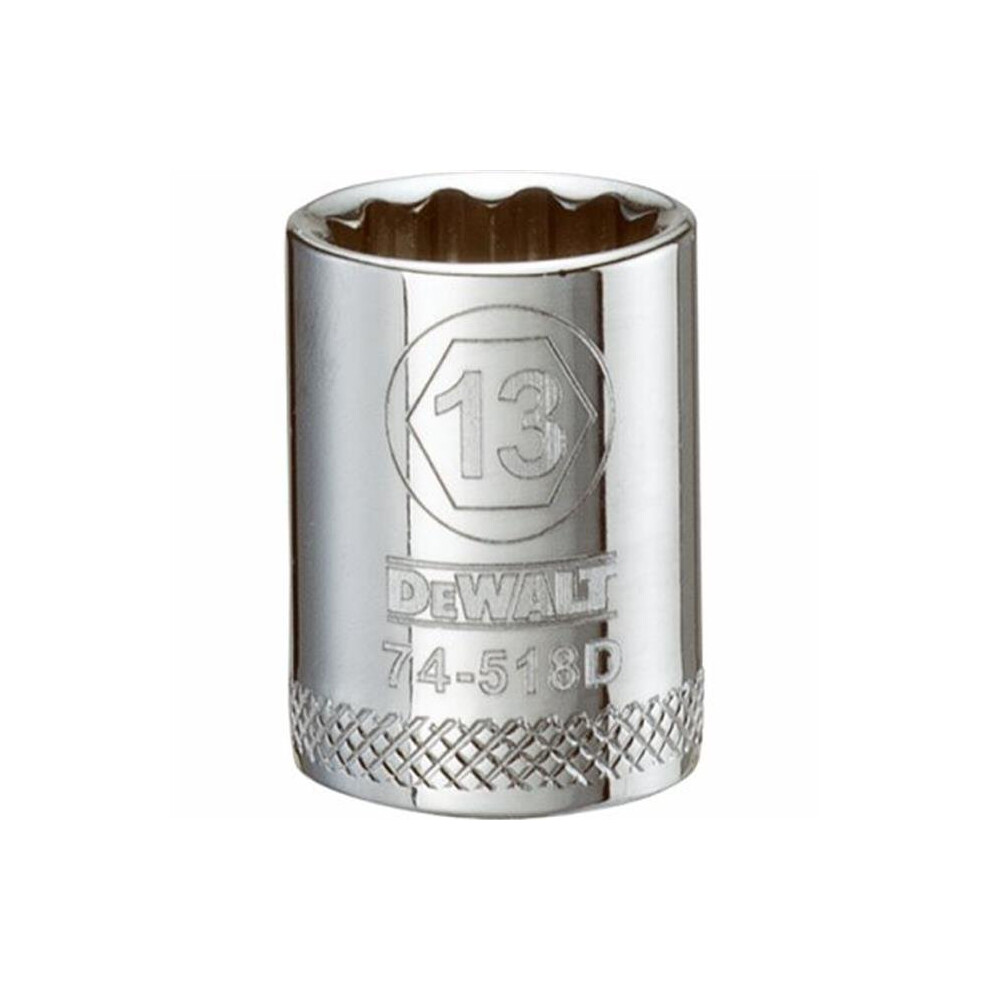 0.37 In. Drive 13 Mm 12 Point Shallow Socket 753153406303