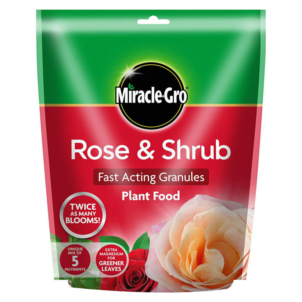Miracle-Gro Rose & Shrub Fast Acting Granules Plant Food 750g