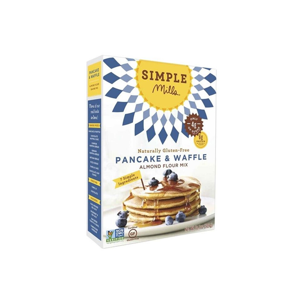 Simple Mills, Almond Flour Pancake & Waffle Mix, Original, 10.7 oz (303 g)