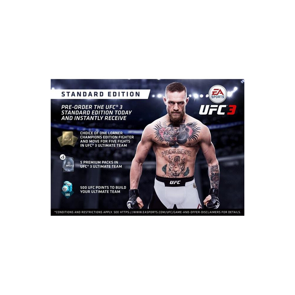 Mecca-Electronic Arts 37018 Ufc 3 Xbox One Game