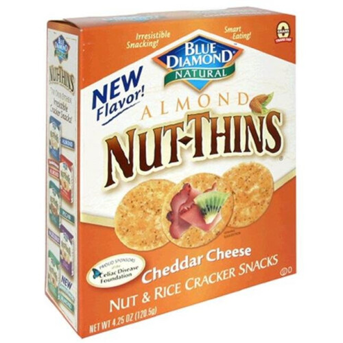 Blue Diamond 20526 Cheddar Cheese Thin Crackers