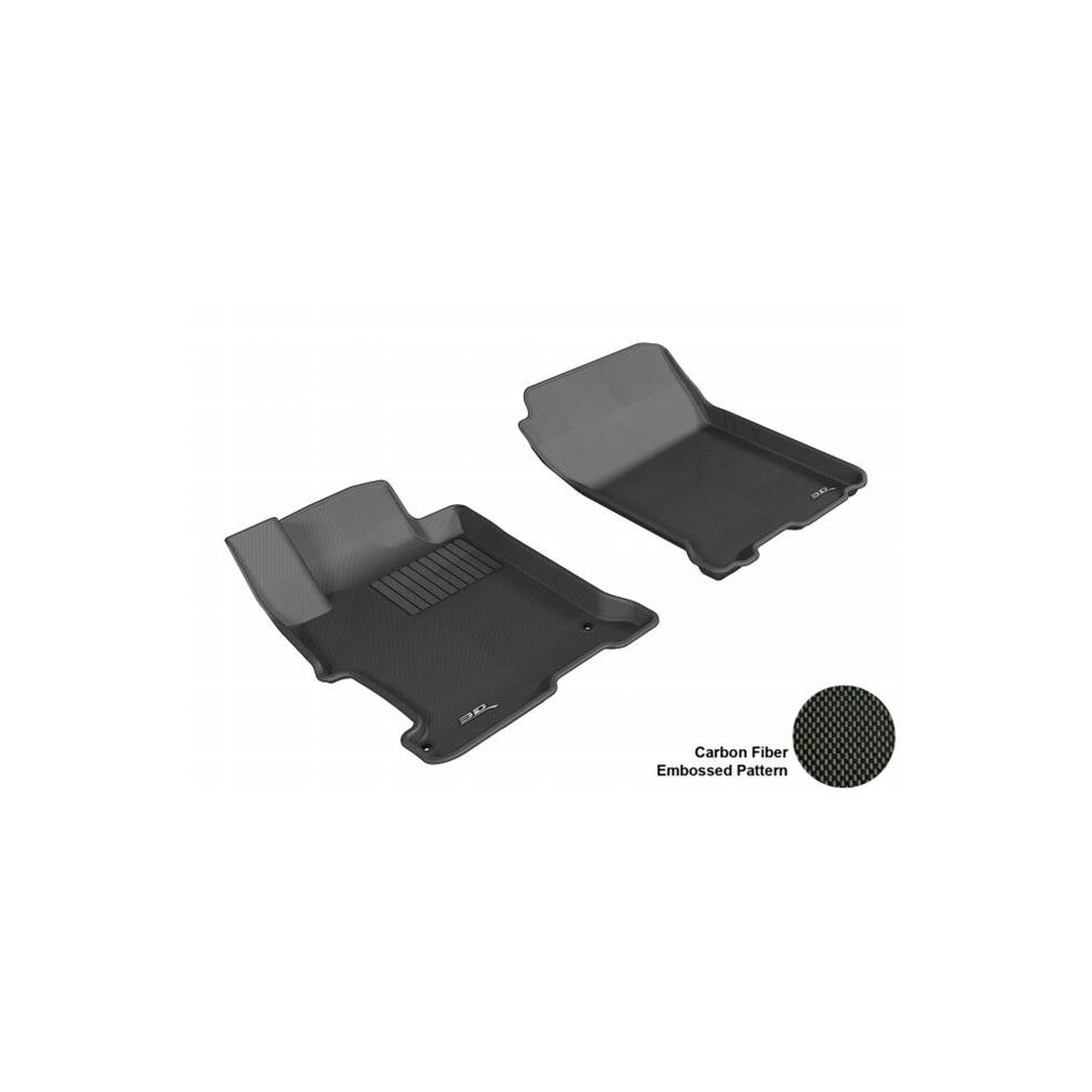 Honda Accord 2013-2014 Cpe/Sdn Kagu R1 Floor Mat Black 654204717136