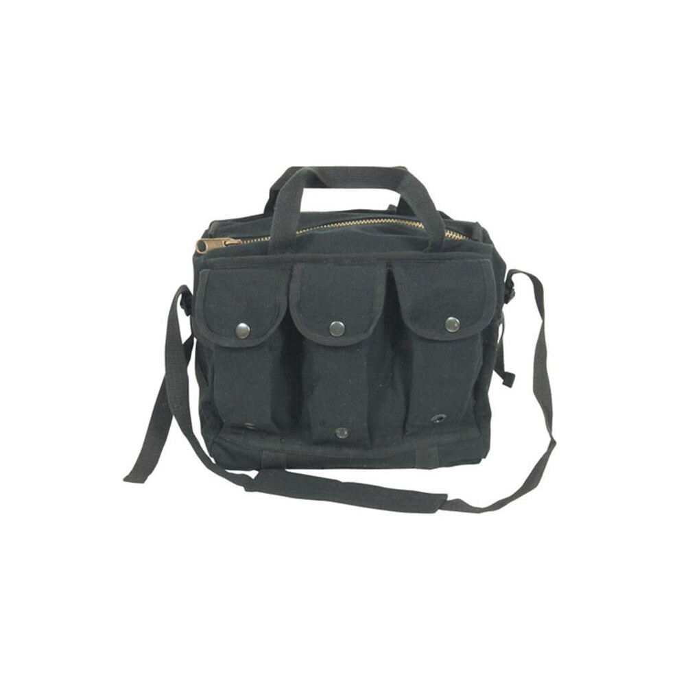 Canvas Mag Shooters Bag - Black-image-OPC-PYJVR9-NEW