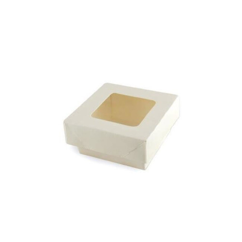 White Kray Box With Window 22 Oz. Pack Of 250