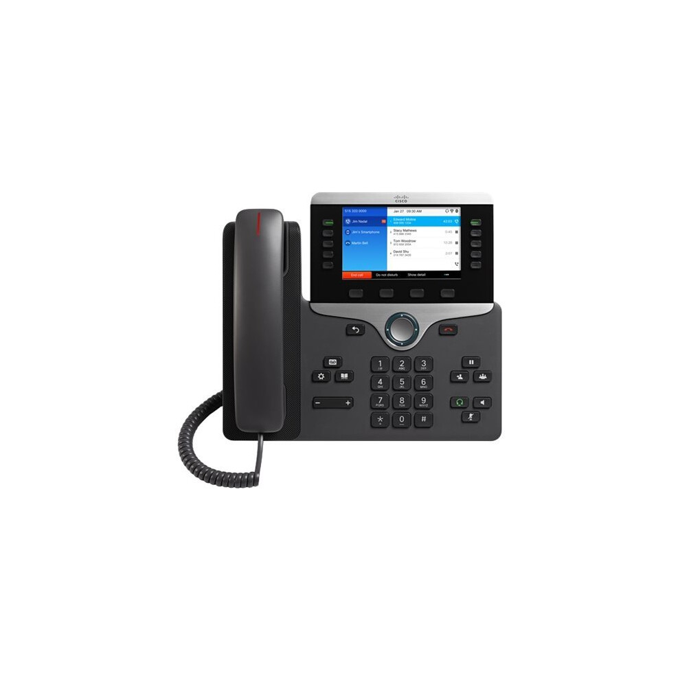 Cisco CP-8861-3PCC-K9= Ip Phone 8861 Voip Phone Ieee 802.11A/B/G/N/Ac Wi-Fi CP-8861-3PCC-K9=