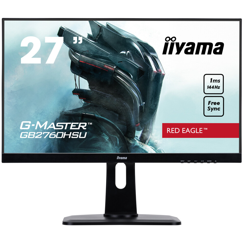 iiyama GB2760HSU-B1 27" G-Master H/A 144Mhz HD LED Monitor - Black GB2760HSU-B1