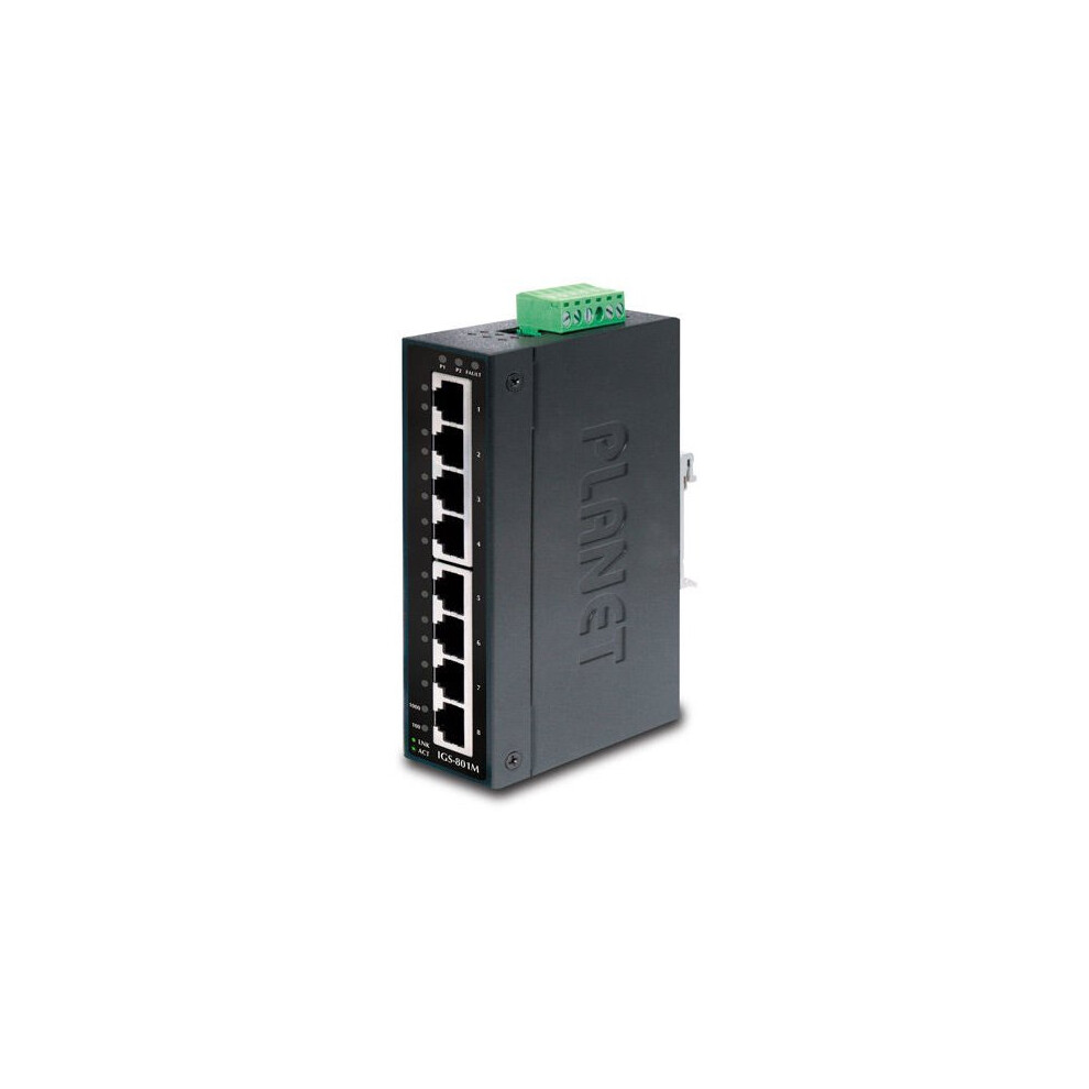 Planet Igs-801M Ip30 Slim Type 8-P Industrial Igs-801M 4711213687266