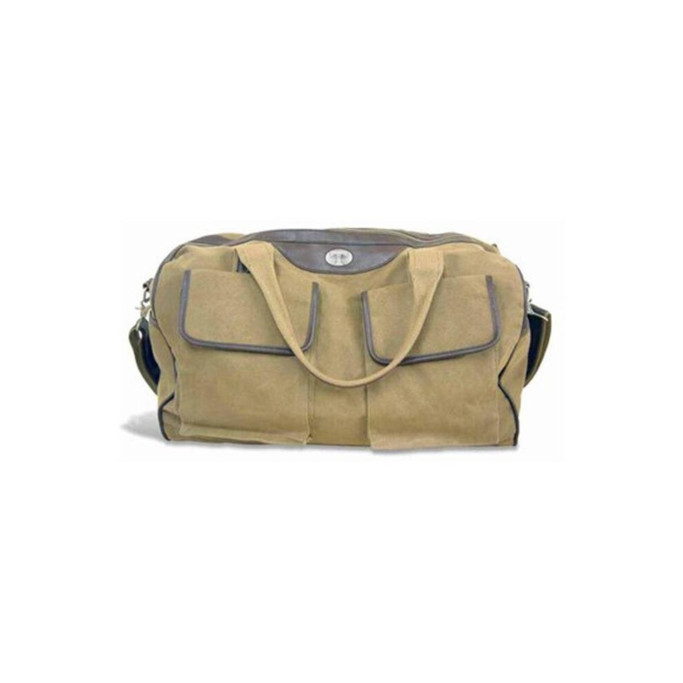 ZeppelinProducts UTN-BWX1-KHK Tennessee Duffel Bag Waxed Canvas, 21 x 15 x 12-image-OPC-PYH2DZ-NEW