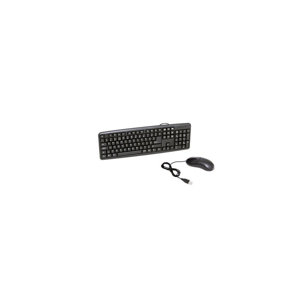 Evo Labs E-Kbms001 Usb Multi-Media Keyboard & Optical Mouse Bundle Kbevoekbms001 5055492421630