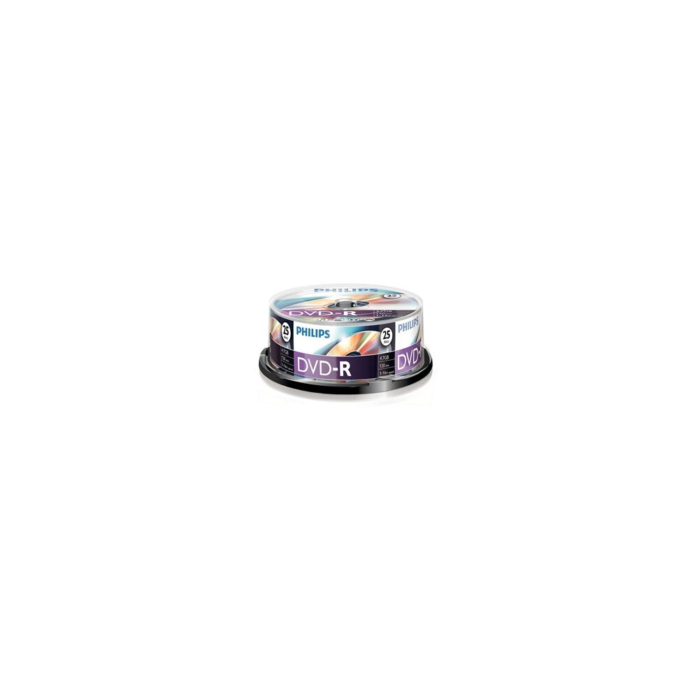 Philips Dvd-R 16X 25 Pk Spindle PHOVRG472516SP