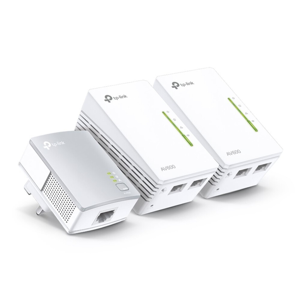 TP-Link TL-WPA4220T KIT V4 Powerline 600 Wi-Fi 3-pack Kit TL-WPA4220 TKIT V4