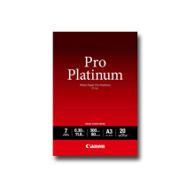 Canon 2768B017 Photo Paper Pro Platinum Photo Paper A3 297 X 420 Mm 300 G/M 2768B017