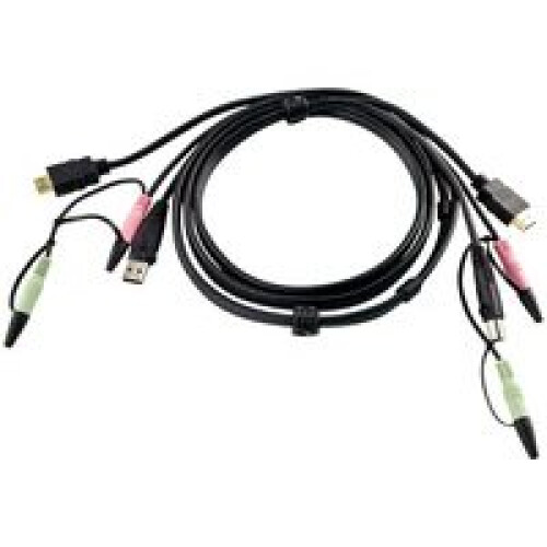 ATEN 2L-7D02UH - Cable de vídeo/USB/audio - USB…
